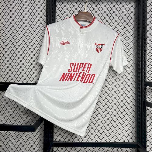 Camisa Sevilla FC 1991-92 Casa Retrô