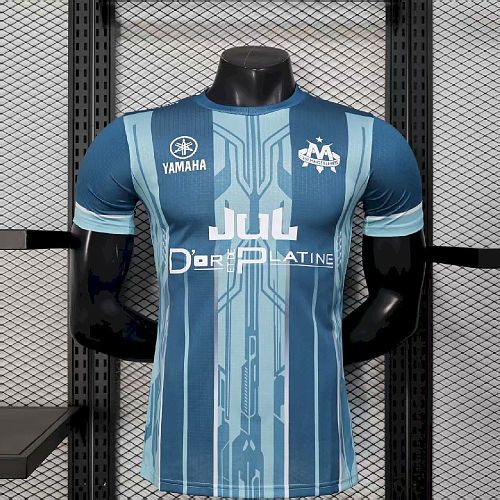 Camisa Marseille 25/26 Blue Versão Jogador