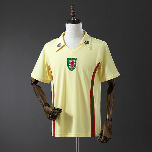 Camisa País de Gales Fora 1976/79 Retrô