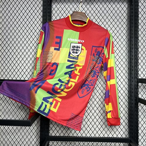 Camisa Inglaterra 1995-96 Goleiro Long Retrô