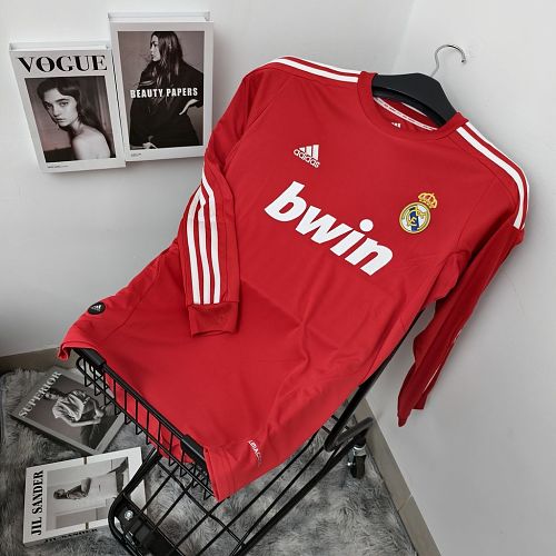 Camisa Real Madrid Terceira 2011/12 Long Sleeves Retrô