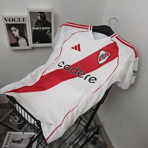 Camisa River Plate Casa 2025/26 Soccer