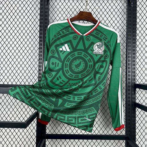 Camisa México 2026 Copa do Mundo Casa Manga Longa