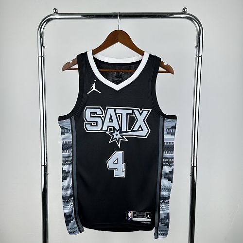 Camisa San Antonio Spurs 2023 Statement Edition FOX 4