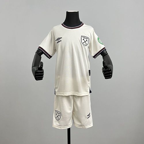 Kit Infantil West Ham United 25/26 Fora Size 16/28