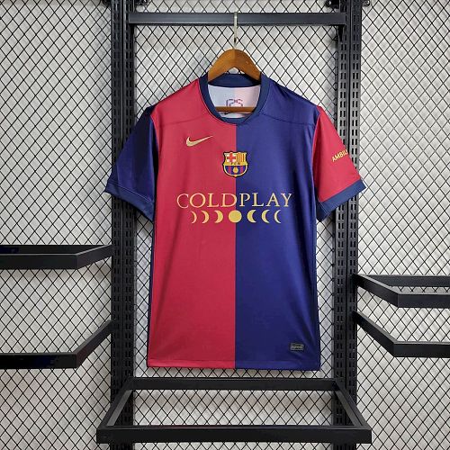 Camisa Barcelona 24/25 Local Sponsor Coldplay