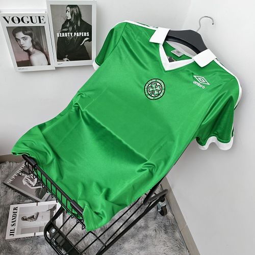 Camisa Top 1:1 Celtic Casa 1980 Retrô