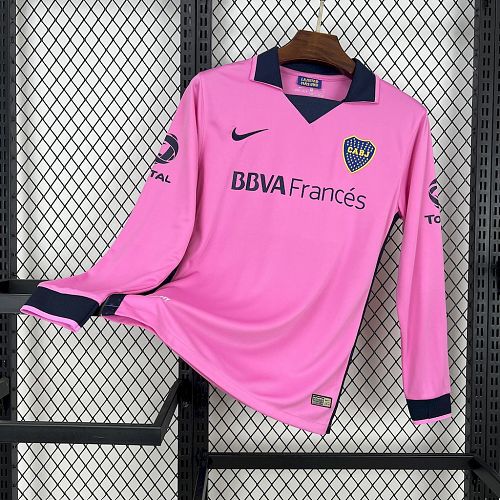 Camisa Top 1:1 Boca Juniors 13/14 Fora Long Sleeves Retrô