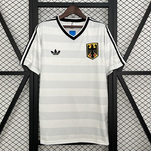 Camisa Alemanha 1984 White Retrô