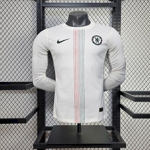 Camisa Chelsea 25/26 Fora Manga Longa Versão Jogador