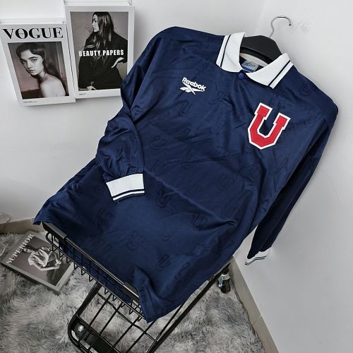 Camisa Top 1:1 Universidad De Chile 1998 Casa Manga Longa Retrô