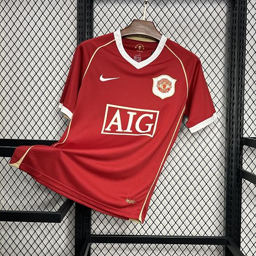 Camisa Manchester United 06/07 Casa Retrô