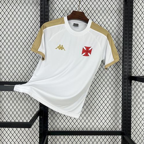 Camisa Vasco da gama 25/26 Supporter White Gold