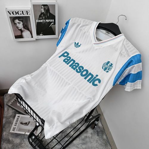 Camisa Olympique Marseille Casa 1990 Retrô