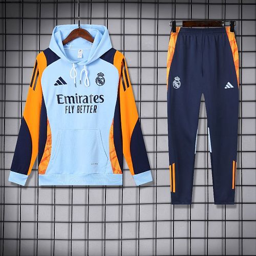 Camisa Real Madrid 24/25 Hoodie+Pant