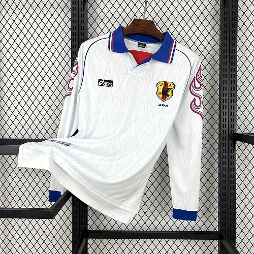 Camisa Top 1:1 Japan 1998 Fora Long Sleeves Retrô