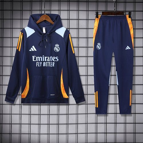 Camisa Real Madrid 24/25 Hoodie+Pant