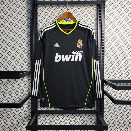 Camisa Real Madrid 10/11 Fora Long Sleeves Retrô