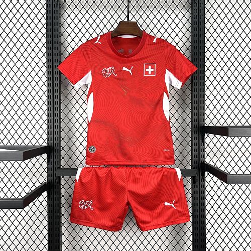 Kit Infantil Suíça 2026 Copa do Mundo Casa
