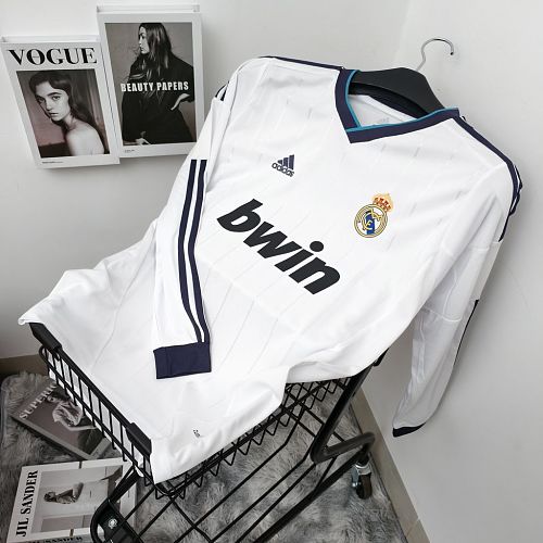 Camisa Real Madrid Casa 2012/13 Long Sleeves Retrô