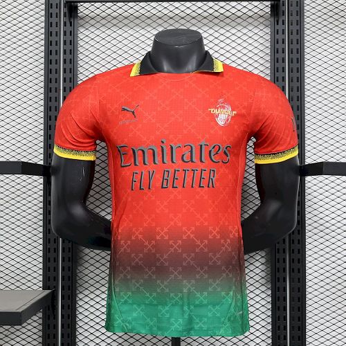 Camisa AC Milan 25/26 Co-Branded Edition Versão Jogador
