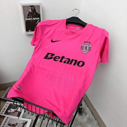 Camisa Sporting CP 2024/25 Pink October Soccer jerseys S-XXXL