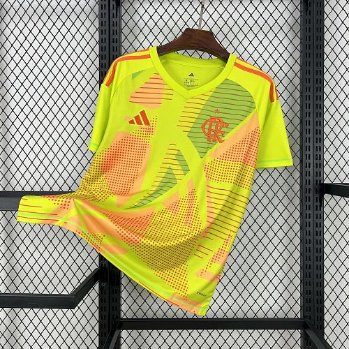 Camisa Flamengo 25/26 Yellow Goleiro uniform
