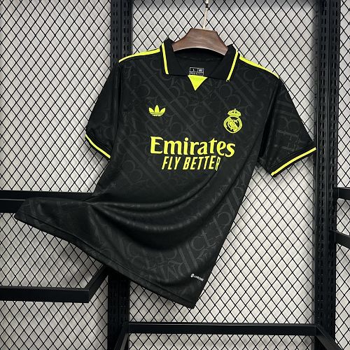 Camisa Real Madrid 24/25 X BLACK AND NEON UNIQUE