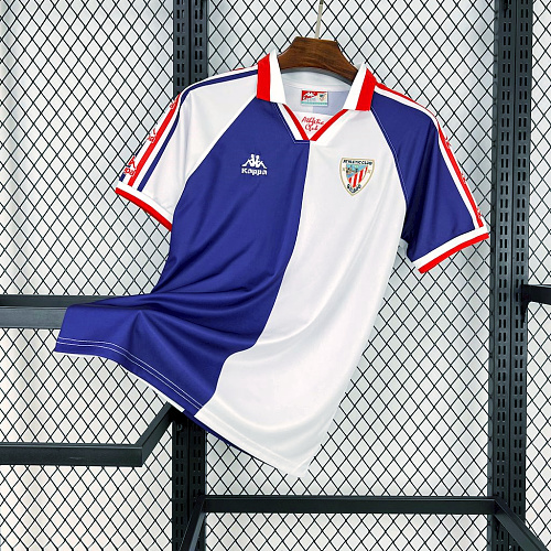 Camisa Athletic Bilbao 1997-98 Fora Retrô