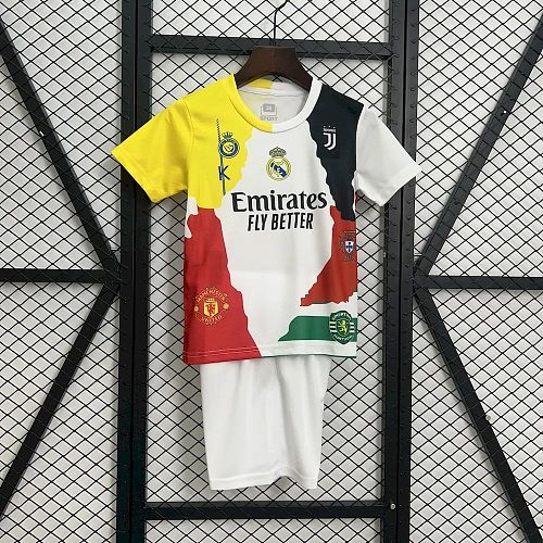 Kit Infantil Cristiano Ronaldo 2025 all club mix