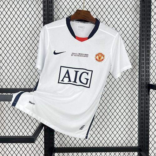 Camisa Manchester United 08/09 Fora Retrô
