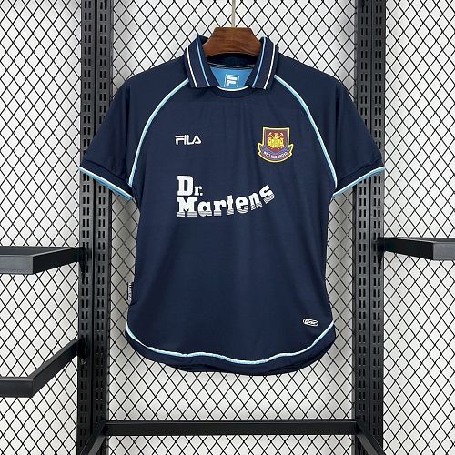 Camisa West Ham United 99/01 Terceira Retrô