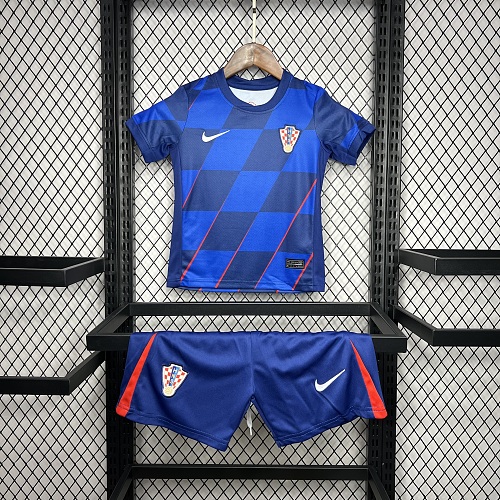 Kit Infantil Croácia 24/25 Euro Fora