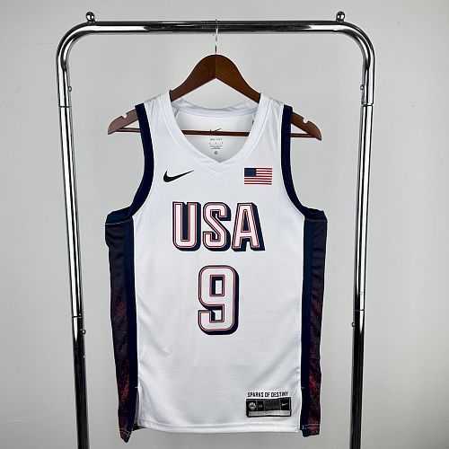 Camisa Olimpic USA 2024 HALIBURTON9 Casa