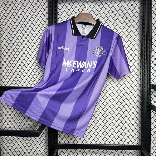 Camisa Rangers 1994-95 European Terceira Retrô