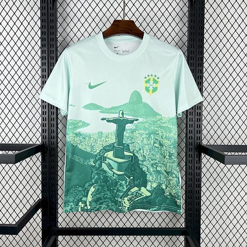 Camisa Brasil 25/26 Green and white