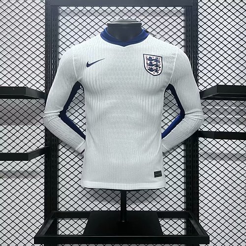 Camisa 1794_England 24/25 Euro Casa Long Sleeves – Versão Jogador