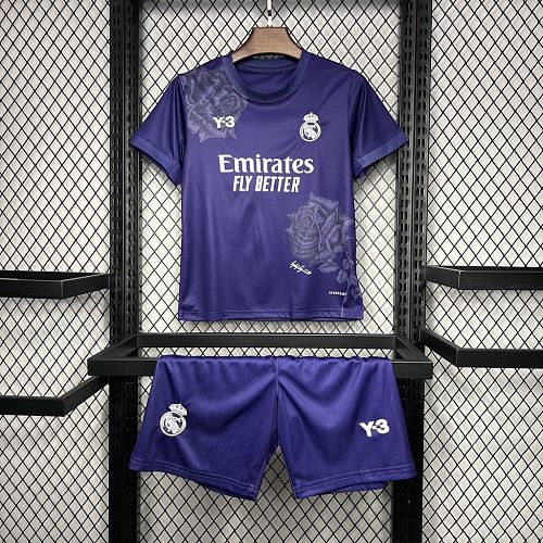 Kit Infantil Real Madrid 24/25 Y3 Rose Especial Edition Purple