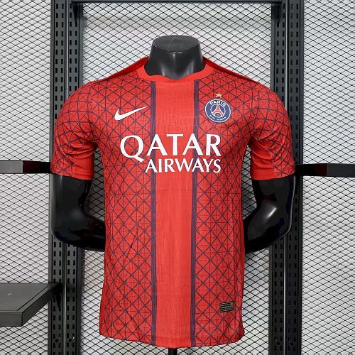 Camisa PSG 25/26 Especial Edition Red Versão Jogador
