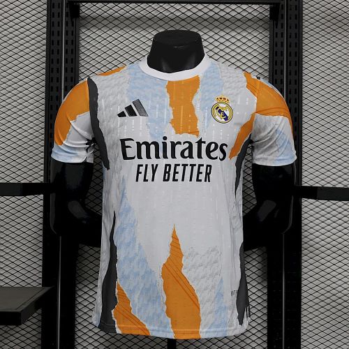Camisa Real Madrid 24/25 Pré-Jogo Versão Jogador