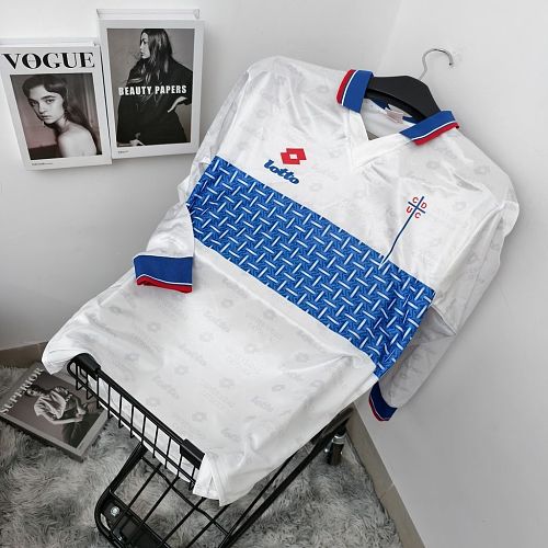 Camisa Club Deportivo Universidad Catolica Casa 1996 Manga Longa Retrô