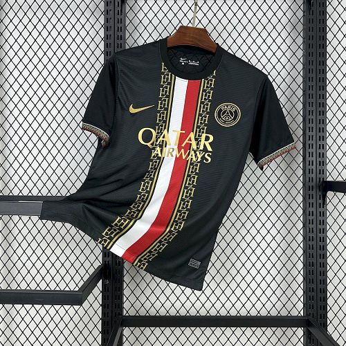 Camisa PSG 25/26 Black and Gold Edition