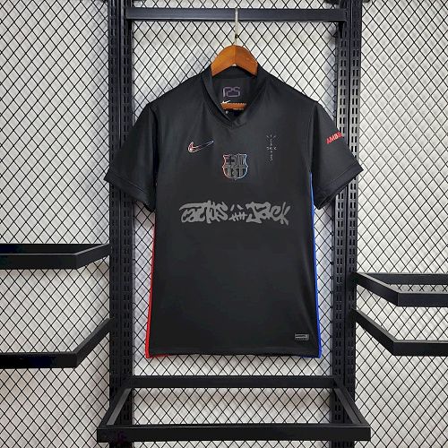 Camisa Barcelona 24/25 Fora Travis Scott Especial