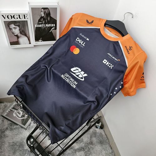 Camisa F1 McLaren 2025 Team Set Up T-Shirt - Phantom