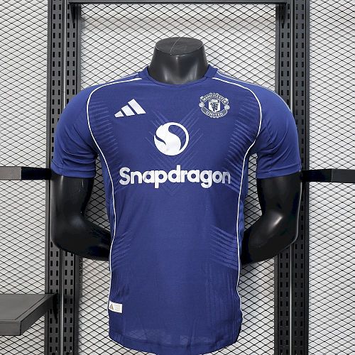 Camisa Manchester United 25/26 Blue Especial Edition Versão Jogador
