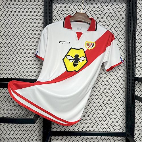 Camisa Rayo Vallecano 01/02 Casa Retrô