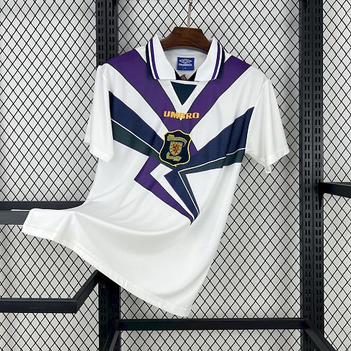 Camisa Top 1:1 Scotland 1994-96 Fora Retrô