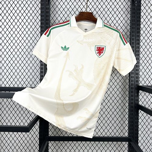 Camisa País de Gales 2026 Copa do Mundo Fora