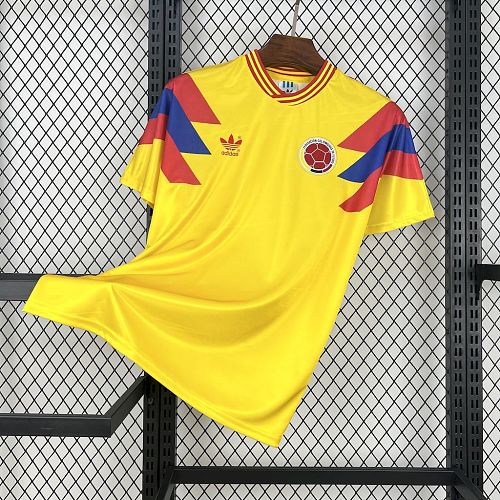 Camisa Colômbia 1990 Casa Retrô