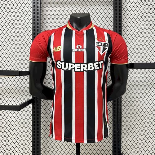 Camisa Top 1:1 Sao Paulo 25/26 Fora Versão Jogador